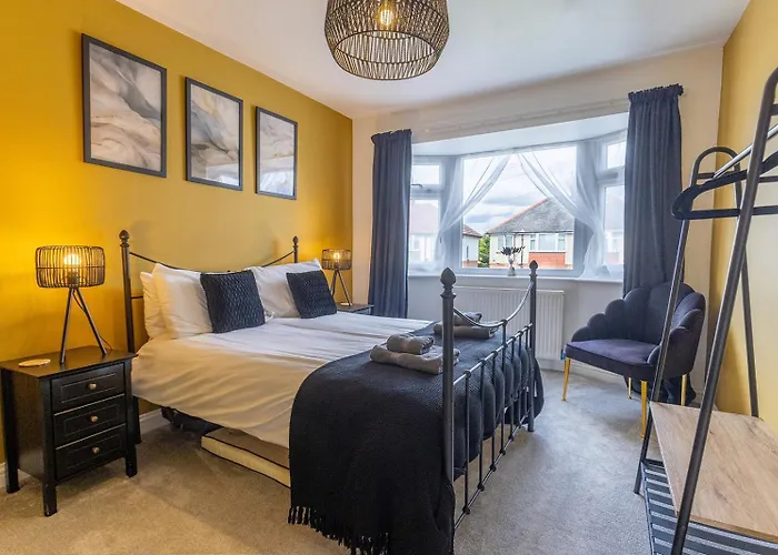 Nyaraló 3br Family & Pet Friendly & Parking Harrogate